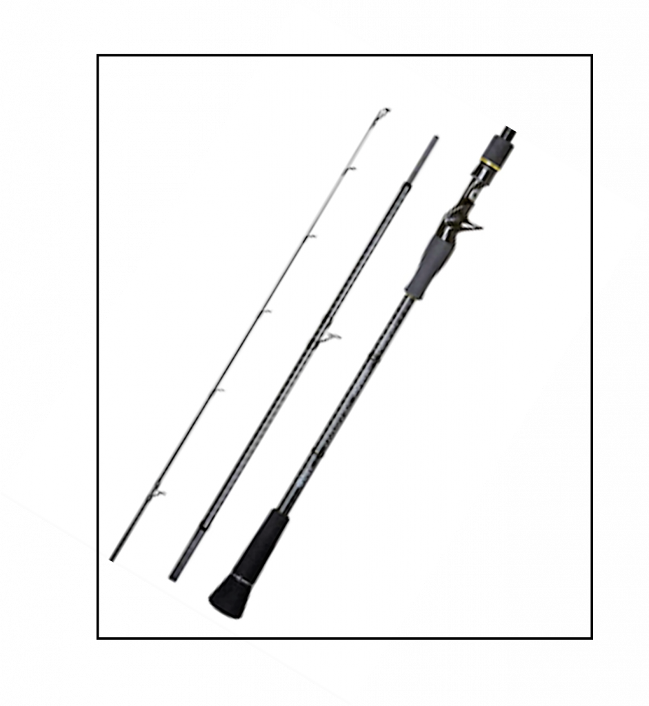 3 Piece 1.98m ATFG Travel Slow Pitch Jigging Casting Rod Affordable Gear